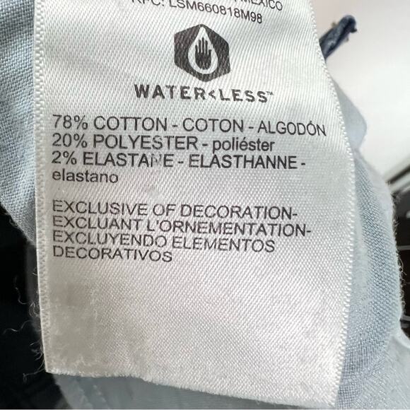 Levi's medium wash distressed mid rise super skinny jeans size 22 B95 - Picture 3 of 5